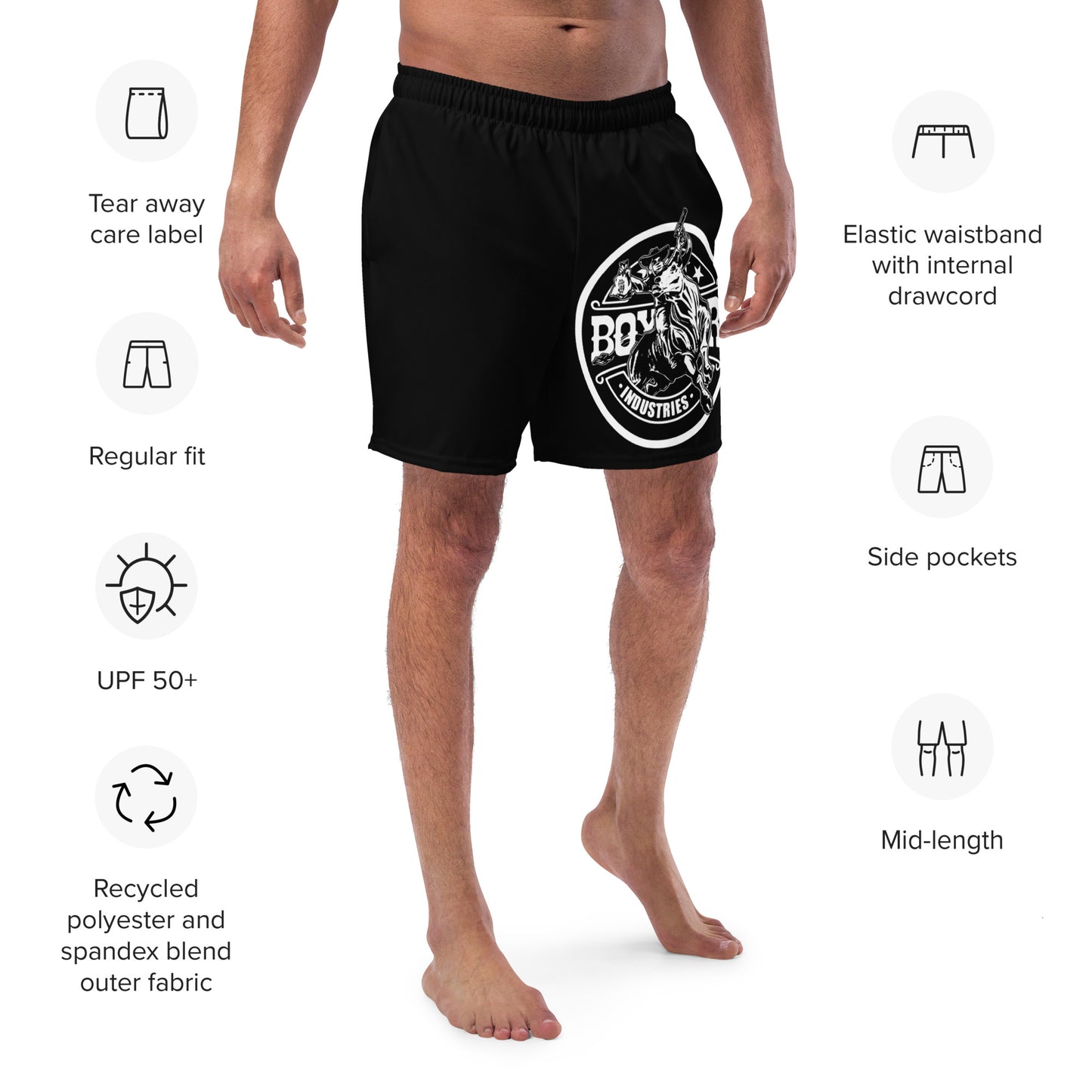 Men's swim trunks